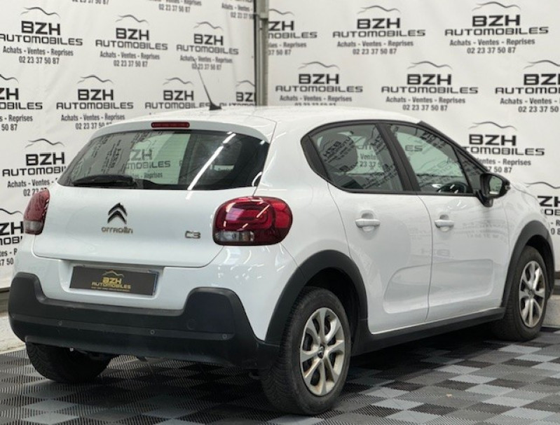 Photo 5 de l'offre de CITROEN C3 STE 1.5 BLUEHDI 100CH S&S BVM 6 FEEL NAV * CLIM / REGUL * TVA RECUPERABLE à 7990€ chez BZH Automobiles