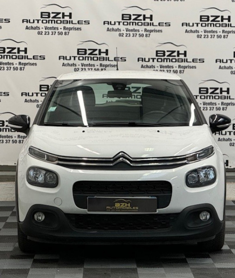 Photo 2 de l'offre de CITROEN C3 STE 1.5 BLUEHDI 100CH S&S BVM 6 FEEL NAV * CLIM / REGUL * TVA RECUPERABLE à 7990€ chez BZH Automobiles