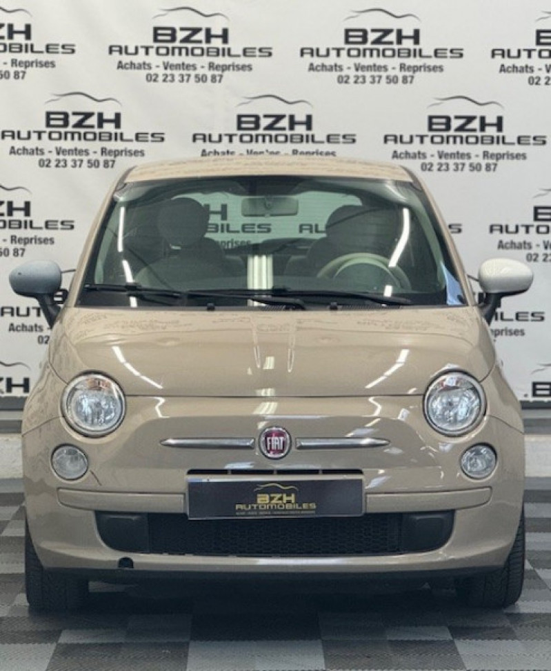 Photo 2 de l'offre de FIAT 500 1.2 8V 69CH 500 AMERICA à 6490€ chez BZH Automobiles