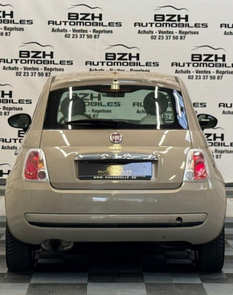 Photo 5 de l'offre de FIAT 500 1.2 8V 69CH 500 AMERICA à 6490€ chez BZH Automobiles