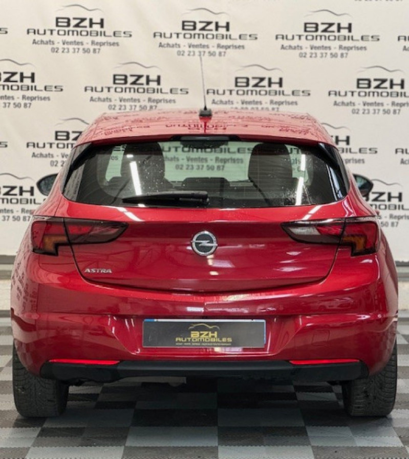 Photo 5 de l'offre de OPEL ASTRA 1.5 D 105CH ELEGANCE 90G à 11990€ chez BZH Automobiles