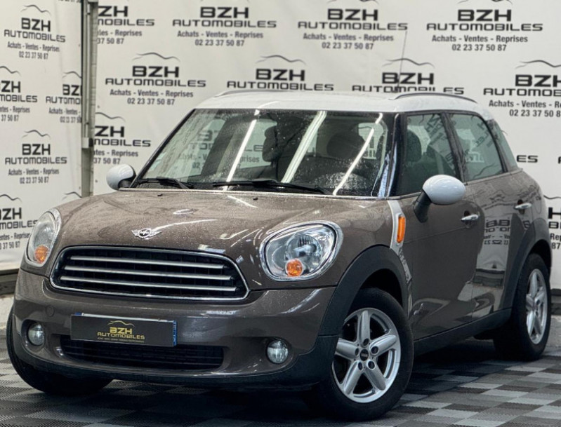 Photo 1 de l'offre de MINI COUNTRYMAN COOPER D 112CH ALL4 * REGUL / CLIM / ECRAN / RADRA DE RECUL * à 10990€ chez BZH Automobiles