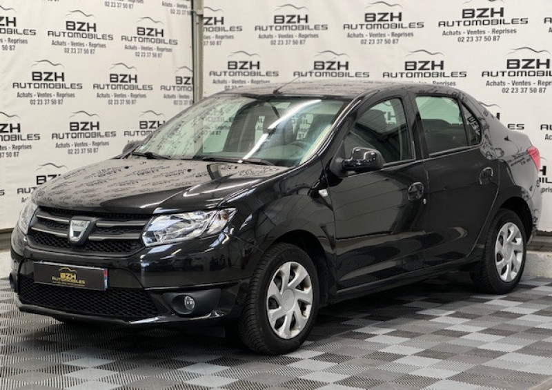 Dacia LOGAN 0.9 TCE 90CH ECO² LAUREATE * CLIM / VITRE ELEC * Essence NOIR Occasion à vendre