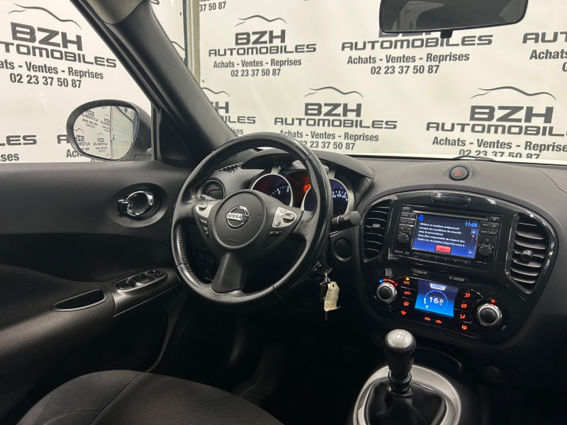 Photo 8 de l'offre de NISSAN JUKE 1.5 DCI 110CH FAP ACENTA à 8990€ chez BZH Automobiles