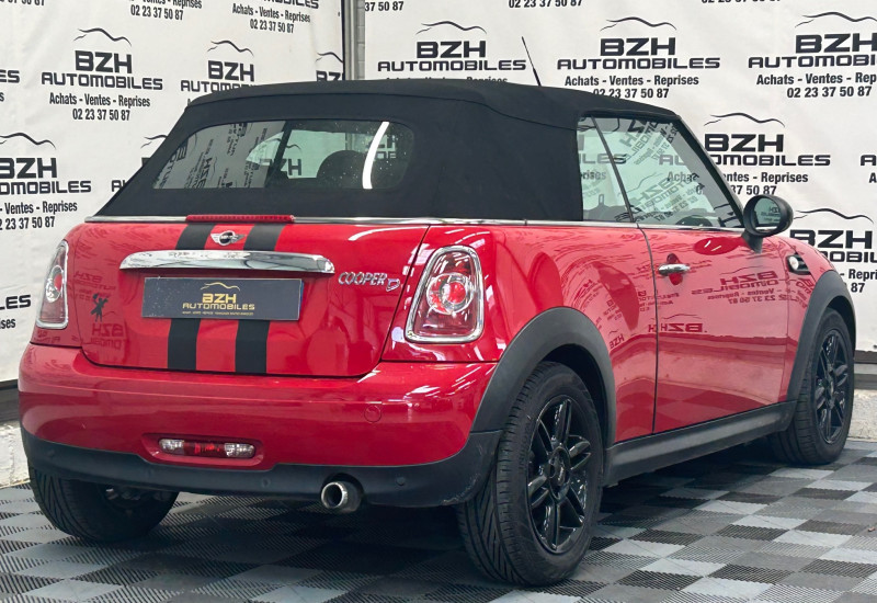 Photo 8 de l'offre de MINI CABRIO COOPER D 112CH PACK CHILI à 13490€ chez BZH Automobiles