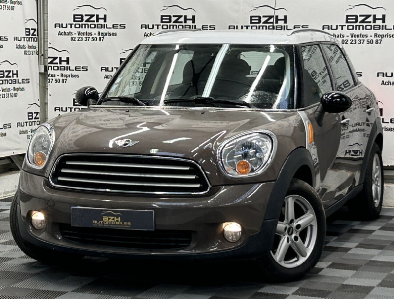 Mini COUNTRYMAN COOPER D 112CH ALL4 * REGUL / CLIM / ECRAN / RADAR DE RECUL * Diesel MARRON Occasion à vendre