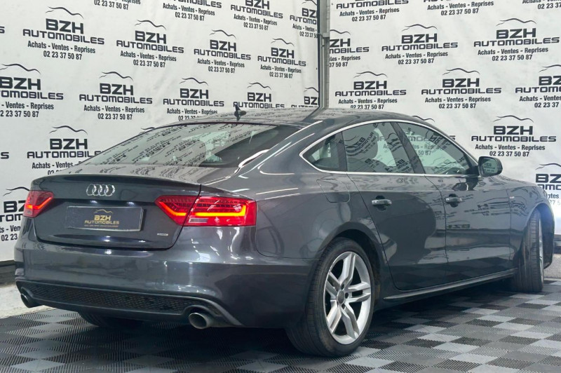 Photo 5 de l'offre de AUDI A5 SPORTBACK 3.0 V6 TDI 245CH S LINE QUATTRO S TRONIC 7 à 17490€ chez BZH Automobiles