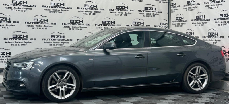 Photo 3 de l'offre de AUDI A5 SPORTBACK 3.0 V6 TDI 245CH S LINE QUATTRO S TRONIC 7 à 17490€ chez BZH Automobiles