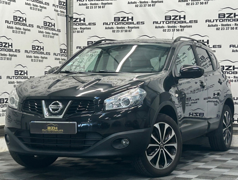 Nissan QASHQAI 1.5 DCI 110CH FAP CONNECT EDITION * REGUL / CLIM / TOIT PANNO * Diesel NOIR Occasion à vendre