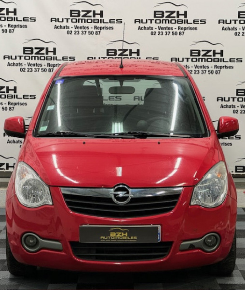 Photo 2 de l'offre de OPEL AGILA 1.0 68 ECOFLEX ENJOY * CLIM * GARANTIE 12 MOIS à 4990€ chez BZH Automobiles