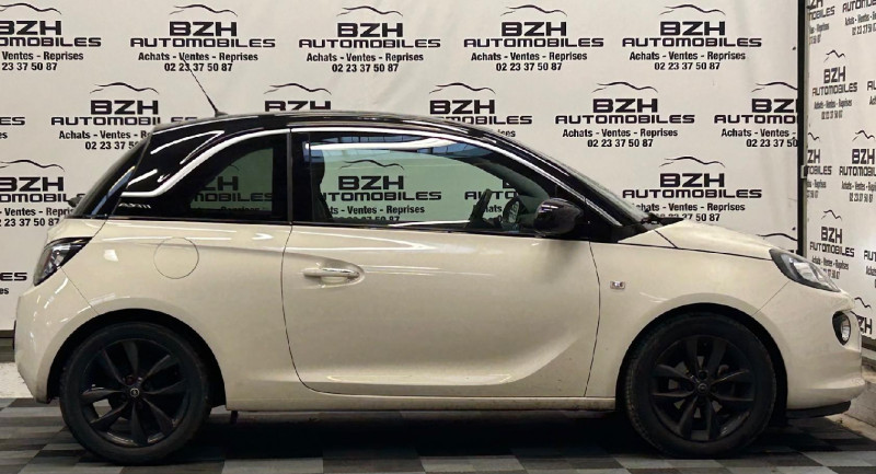 Photo 5 de l'offre de OPEL ADAM 1.4 TWINPORT 87CH BLACK EDITION START/STOP à 11990€ chez BZH Automobiles