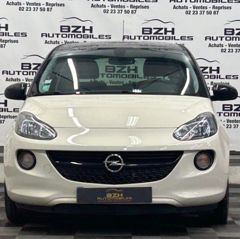 Photo 2 de l'offre de OPEL ADAM 1.4 TWINPORT 87CH BLACK EDITION START/STOP à 11990€ chez BZH Automobiles