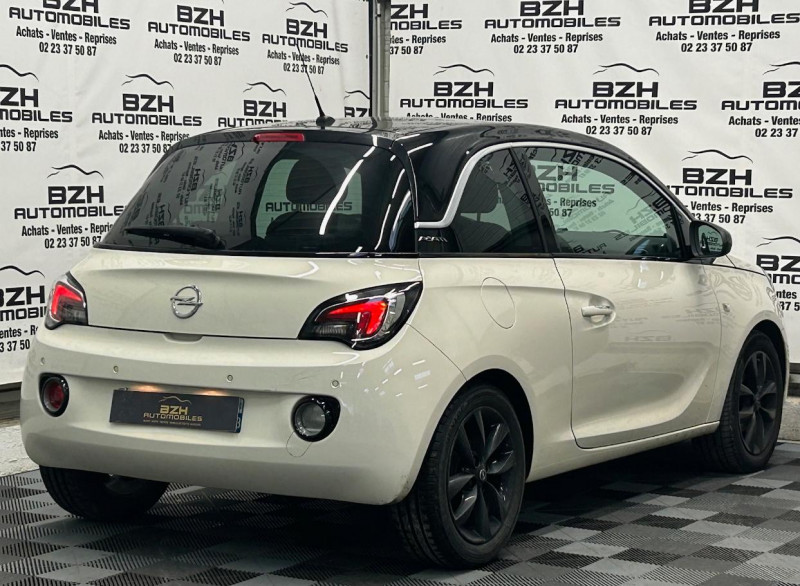 Photo 6 de l'offre de OPEL ADAM 1.4 TWINPORT 87CH BLACK EDITION START/STOP à 11990€ chez BZH Automobiles