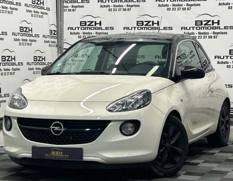 Opel ADAM 1.4 TWINPORT 87CH BLACK EDITION START/STOP Essence BLANC Occasion à vendre