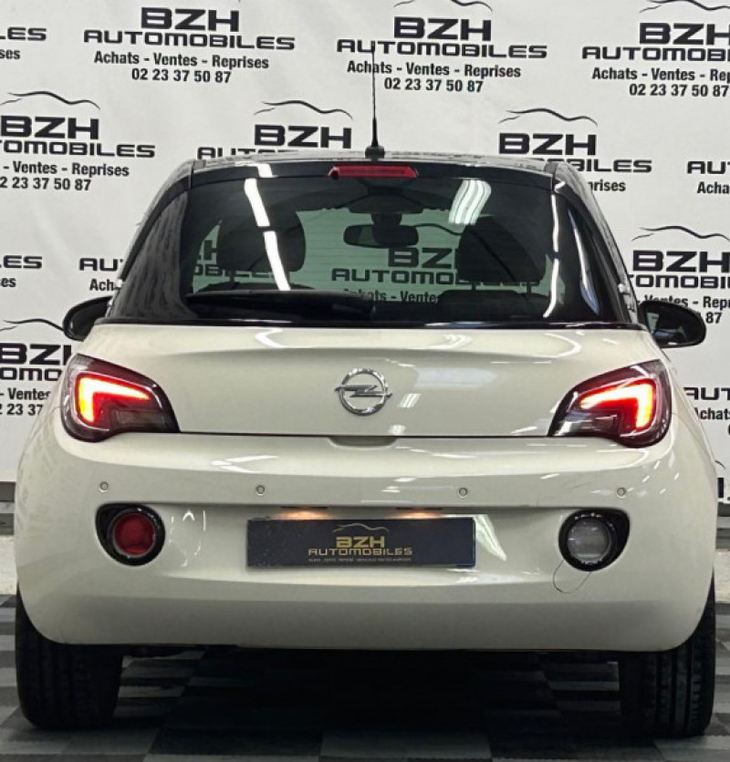 Photo 4 de l'offre de OPEL ADAM 1.4 TWINPORT 87CH BLACK EDITION START/STOP à 11990€ chez BZH Automobiles