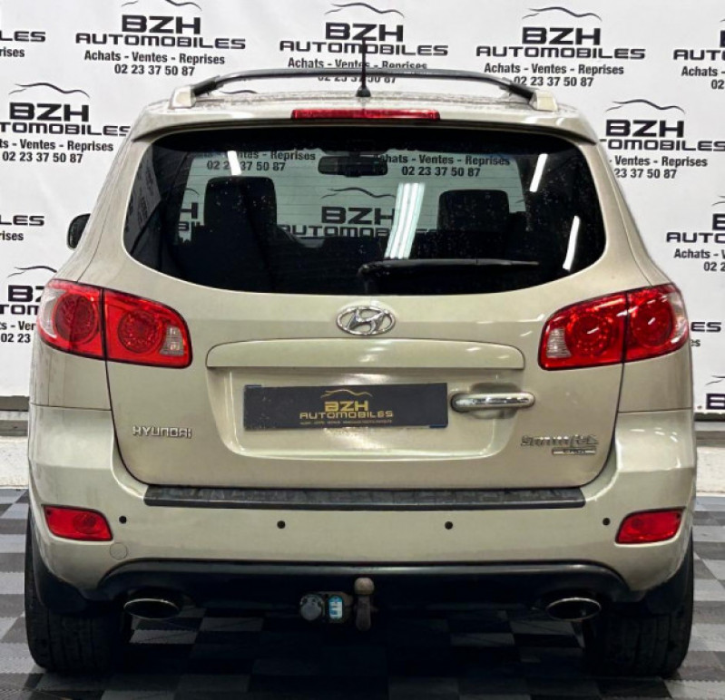 Photo 5 de l'offre de HYUNDAI SANTA FE 2.2 CRDI155 PACK CONFORT  AUTOMATIQUE  GARANTIE 12 MOIS à 11990€ chez BZH Automobiles