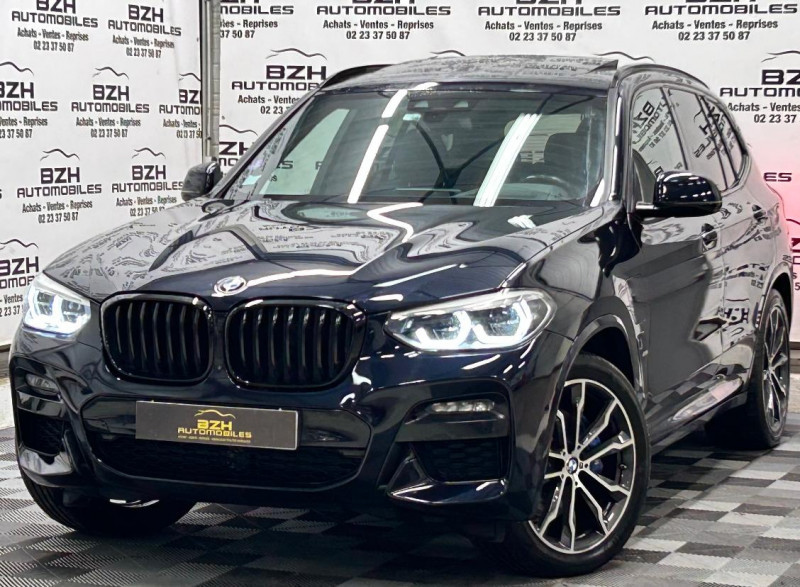 Bmw X3 (G01) 30E XDRIVE 292CH PACK M SPORT Hybride NOIR Occasion à vendre