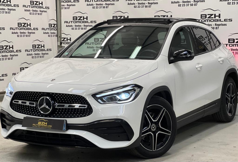 Mercedes-Benz CLASSE GLA (H247) 200D 150CH AMG LINE 8G-DCT SERVICE CARE 2027 Diesel BLANC Occasion à vendre