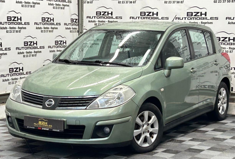 Nissan TIIDA 1.5 DCI 105CH 8V GARANTIE 12 MOIS * REGULATEUR / CLIM * Diesel VERT Occasion à vendre