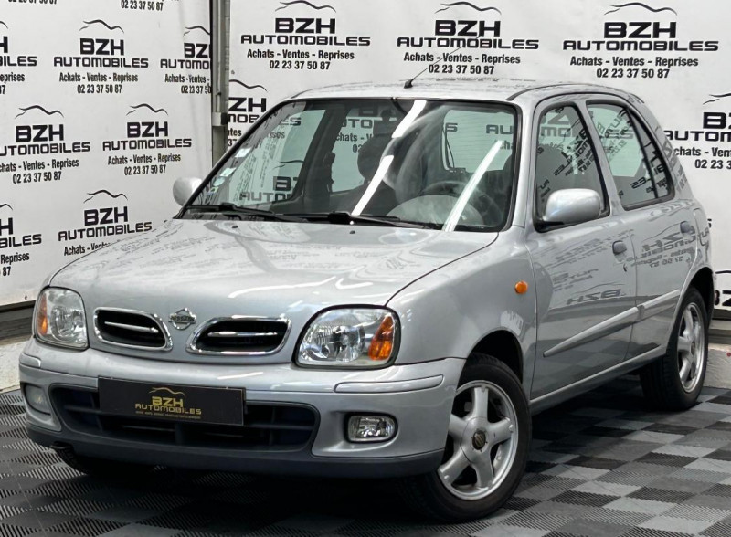 Nissan MICRA 1.4 82CH CONFORT 5P  - GARANTIE 12 MOIS * CLIM * Essence GRIS C Occasion à vendre