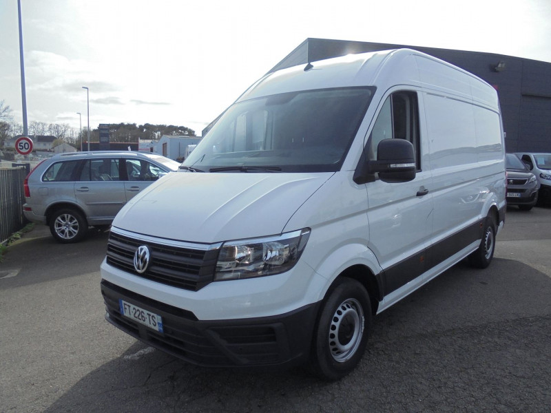 Volkswagen CRAFTER FG 30 L3H3 2.0 TDI 140CH BUSINESS LINE PLUS TRACTION Diesel BLANC Occasion à vendre