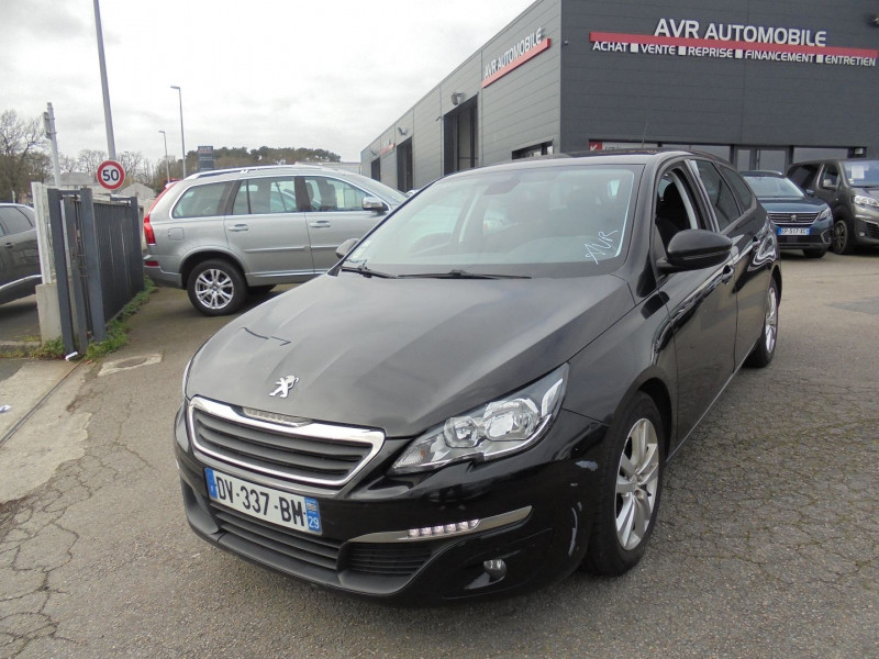 Peugeot 308 SW 1.6 BLUEHDI 120CH ACTIVE BUSINESS S&S Diesel NOIR Occasion à vendre