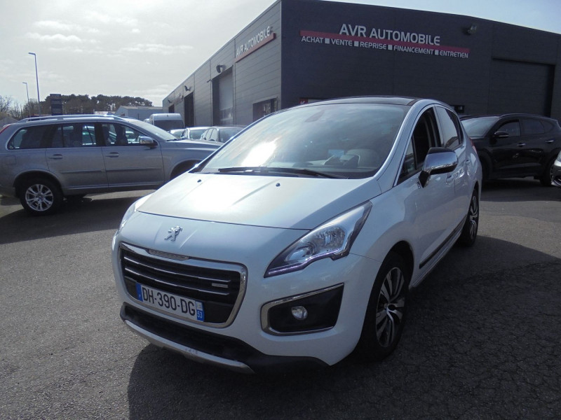 Peugeot 3008 HYBRID4 2.0 E-HDI FAP ETG6 85G + ELECTRIC 37CH Hybride BLANC Occasion à vendre