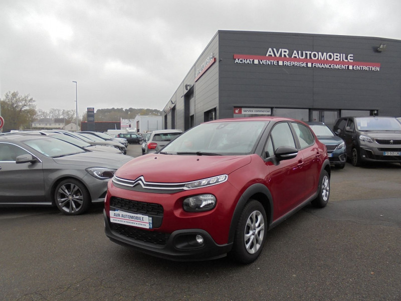 Citroen C3 STE 1.2 PURETECH 68CH FEEL Essence ROUGE Occasion à vendre