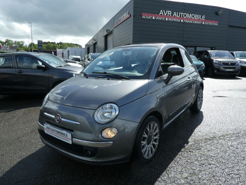 Fiat 500 1.2 8V 69CH LOUNGE Essence GRIS C Occasion à vendre