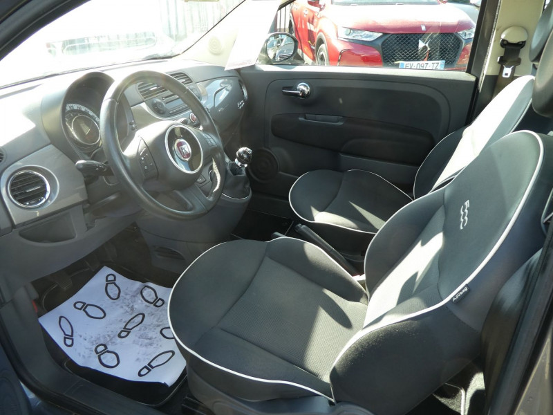 Photo 7 de l'offre de FIAT 500 1.2 8V 69CH LOUNGE à 8890€ chez Agence AVR Automobile
