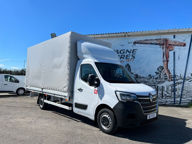 Renault MASTER III CCB CAISSE TAUTLINER F3500 L3 BLUE DCI 165CH GRAND CONFORT Diesel BLANC Occasion à vendre