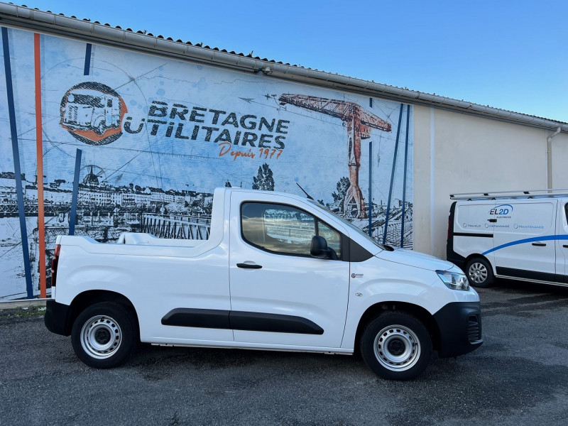 Citroen BERLINGO PICK-UP M 650KG BLUEHDI 75 S&S CONTROL Diesel BLANC Occasion à vendre