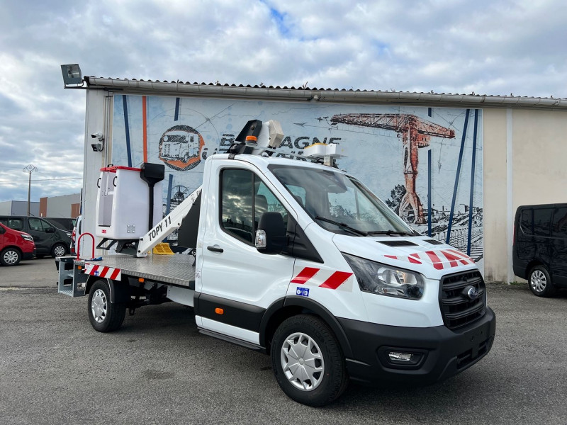 Ford TRANSIT NACELLE TOPY 11 L2 130 CV TREND Diesel BLANC Occasion à vendre