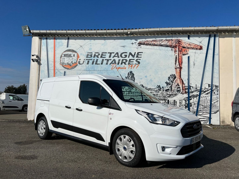 Ford TRANSIT CONNECT L2 1.5 ECOBLUE 100CH S/S BVA TREND 3 PLACES + OPTIONS Diesel BLANC Occasion à vendre
