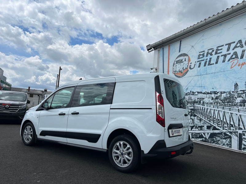 Photo 2 de l'offre de FORD TRANSIT CONNECT L1 1.5 ECOBLUE 100CH CABINE APPROFONDIE TREND BVA à 32940€ chez Bretagne Utilitaires