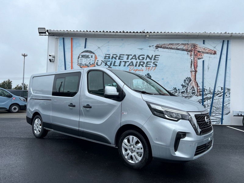 Photo 2 de l'offre de NISSAN PRIMASTAR FG HIGHLAND L2H1 2.0 DCI 150CH DCT CAB APPRO 5 PL TEKNA + ATTEL à 41700€ chez Bretagne Utilitaires