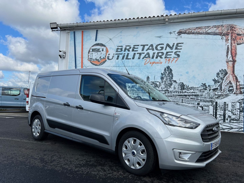 Ford TRANSIT CONNECT GRIS L2 1.5 ECOBLUE 100CH S/S BVA TREND 3 PLACES + OPTIONS Diesel GRIS LUNAIRE Occasion à vendre