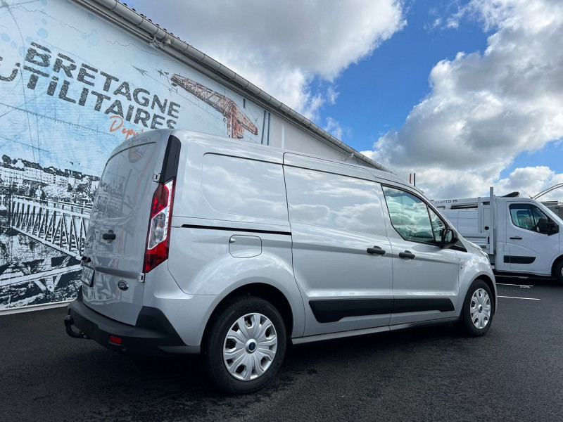 Photo 7 de l'offre de FORD TRANSIT CONNECT GRIS L2 1.5 ECOBLUE 100CH S/S BVA TREND 3 PLACES + OPTIONS à 30900€ chez Bretagne Utilitaires