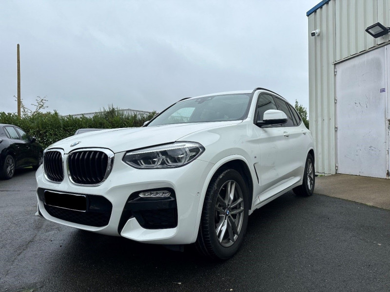 Bmw X3 (G01) XDRIVE20DA 190CH  M SPORT + NBRES OPTIONS Diesel BLANC Occasion à vendre