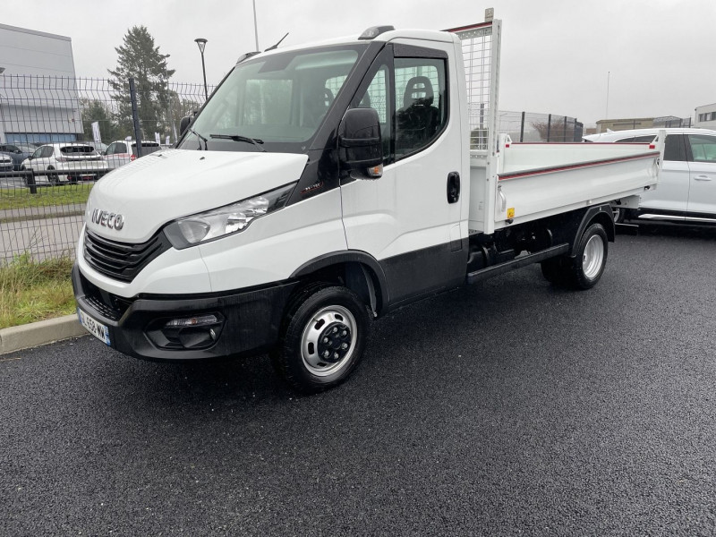 Iveco DAILY CCB 35C16 3.0L EMPATTEMENT 3750 BENNE JPM Diesel BLANC Occasion à vendre