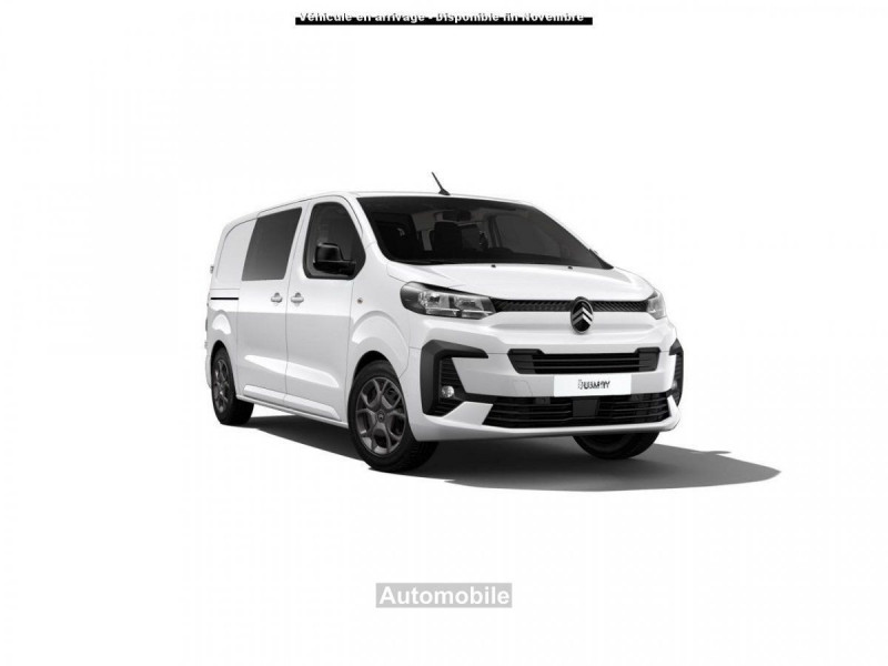 Citroen JUMPY FG M 2.0 BLUEHDI 180CH EAT8 S&S CABINE APPROFONDIE 6 PLACES Diesel BLANC Occasion à vendre