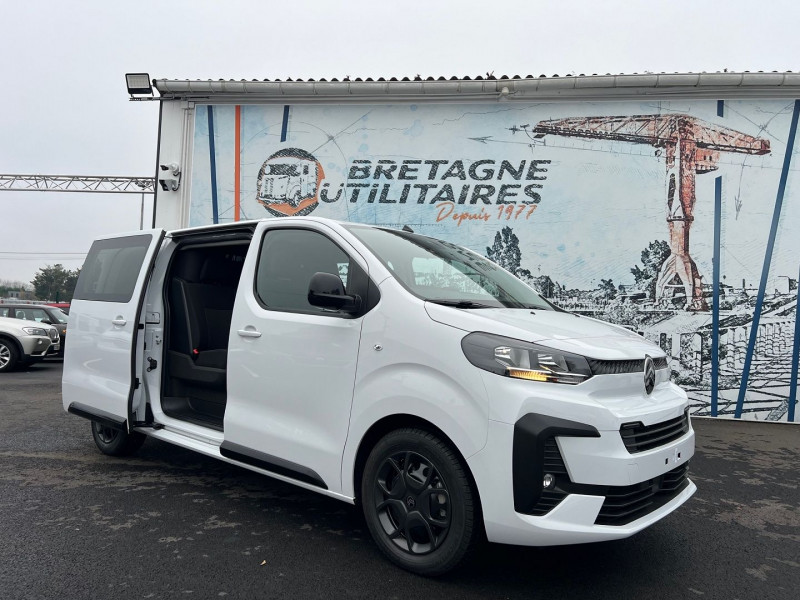 Citroen JUMPY FG M 2.0 BLUEHDI 180CH EAT8 S&S CABINE APPROFONDIE 6 PLACES Diesel BLANC Occasion à vendre