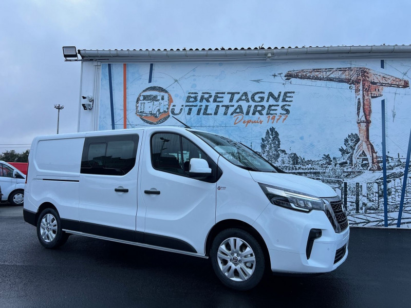 Nissan PRIMASTAR FG L2H1 2.0 DCI 170CH DCT CAB APPRO 5 PL TEKNA Diesel BLANC Occasion à vendre