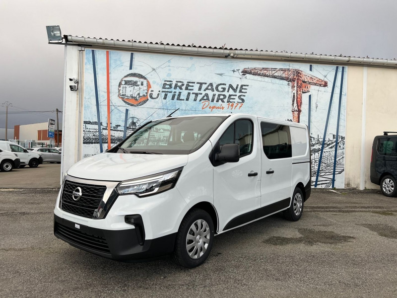 Nissan PRIMASTAR FG L1H1 2T8 2.0 DCI 150CH CABINE APPROFONDIE N-CONNECTA BVA9 EURO6EB + PACK CARGO Diesel BLANC Occasion à vendre