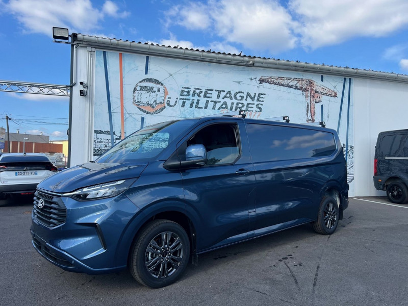 Photo 1 de l'offre de FORD TRANSIT CUSTOM FG 320 L2H1 2.0 ECOBLUE 170CH LIMITED BVA8 + OPTIONS à 47940€ chez Bretagne Utilitaires