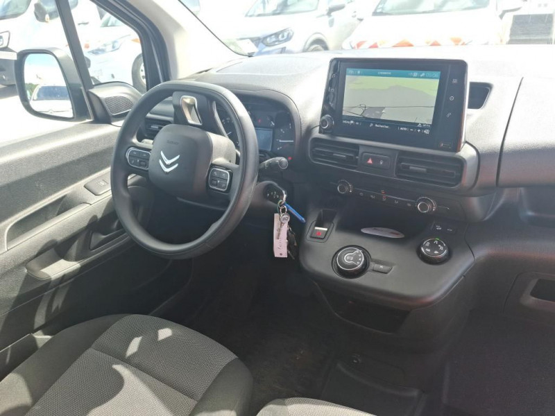 Photo 5 de l'offre de CITROEN BERLINGO VAN M - ESSENCE 130 CV WORKER EAT8 à 16650€ chez Bretagne Utilitaires