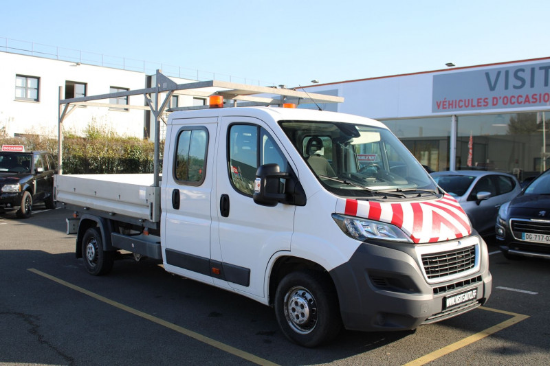 Peugeot BOXER BENNE 335 L2 2.0 BLUEHDI 130 PRO SR Diesel BLANC Occasion à vendre