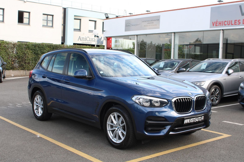 Bmw X3 (G01) XDRIVE20IA 184CH BUSINESS ATTELAGE ELECTRIQUE Essence BLEU Occasion à vendre