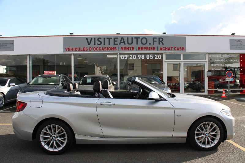 Photo 4 de l'offre de BMW SERIE 2 CABRIOLET (F23) 220D 190CH SPORT SIEGES CHAUFFANTS PACK ADVANCED XENON à 19990€ chez Visiteauto.fr