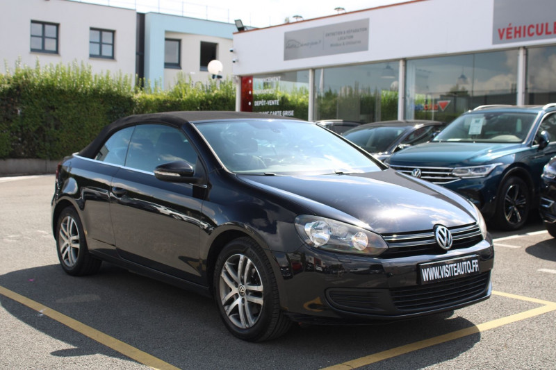 Photo 2 de l'offre de VOLKSWAGEN GOLF VI CABRIOLET 1.6 TDI 105CH FAP à 8990€ chez Visiteauto.fr